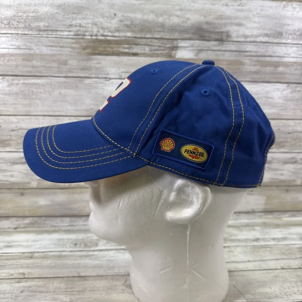Penske Racing Blue #2 Adjustable Baseball‎ Cap Hat